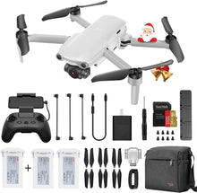 Load image into Gallery viewer, Robotics EVO Nano plus Premium Bundle,249G Mini Professional Drone with 4K RYYB HDR Camera, 50 MP Photos, 1/1.28" CMOS, No Geo-Fencing, EVO Nano+ Extra 64G SD Fly More Combo (White)