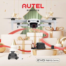 Robotics EVO Nano plus Premium Bundle,249G Mini Professional Drone with 4K RYYB HDR Camera, 50 MP Photos, 1/1.28