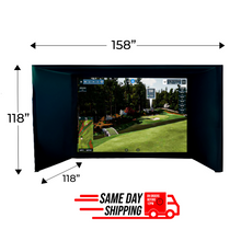 Load image into Gallery viewer, Albatross 13 Golf Simulator Enclosure - Extended Depth