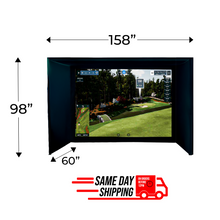 Load image into Gallery viewer, Albatross 13 Golf Simulator Enclosure - Standard Depth